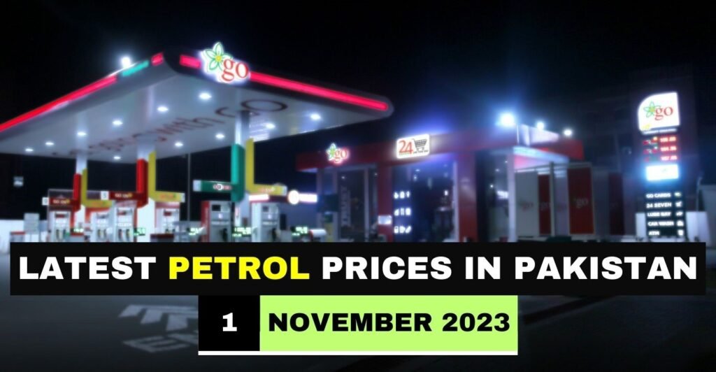 Latest Petrol Prices in Pakistan – 1 November 2023
