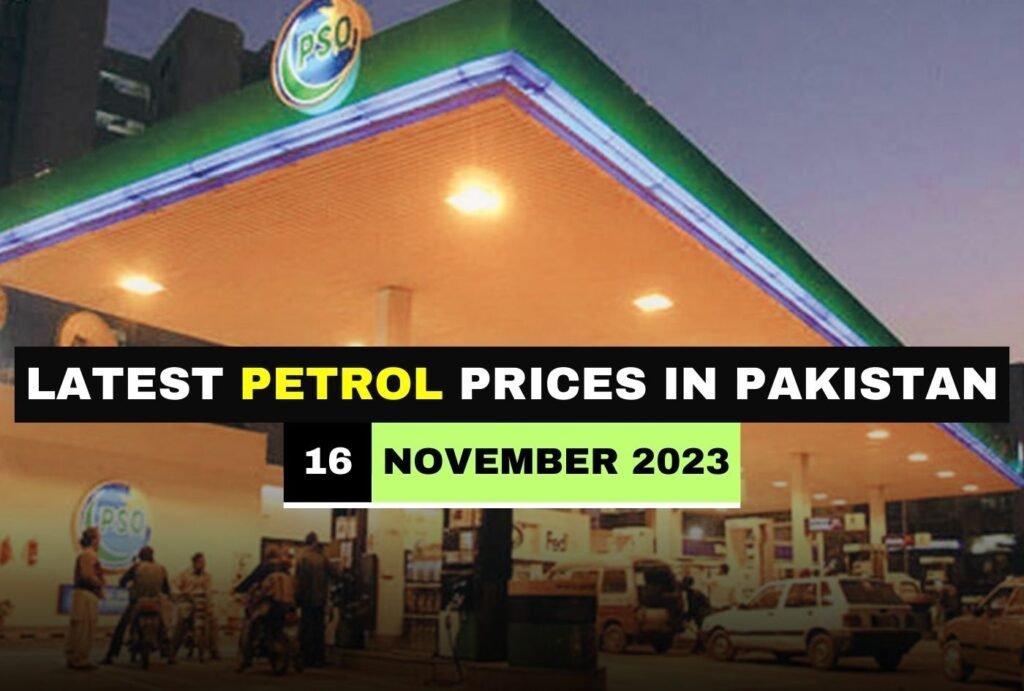 Latest Petrol Prices in Pakistan – 16 November 2023