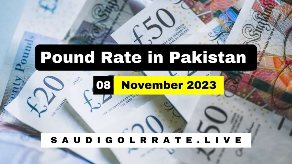 GBP to PKR - UK Pound Rate in Pakistan 8 November 2023