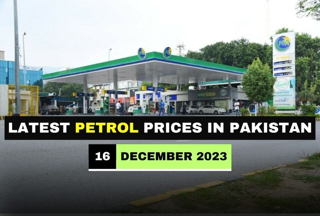 Latest Petrol Prices in Pakistan – 16 December 2023