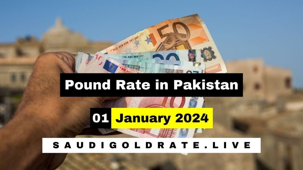 UK Pound Rate in Pakistan Today 01 January 2024 - GBP to PKR