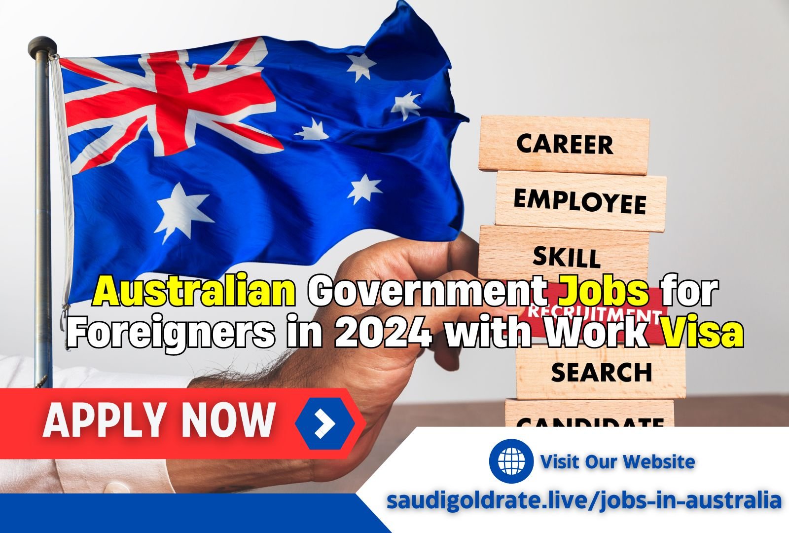 Australian Government Jobs for Foreigners in 2024 with Work Visa