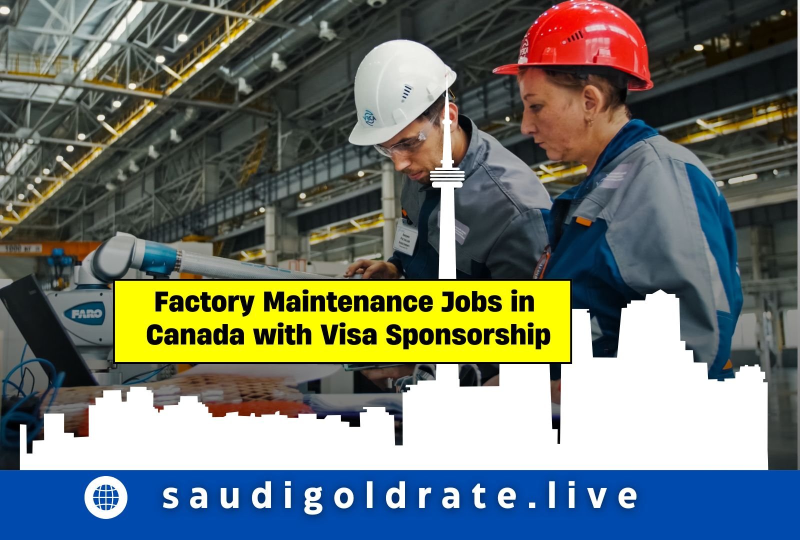 Factory Maintenance Jobs in Canada with Visa Sponsorship, Earn CAD 23/Hour