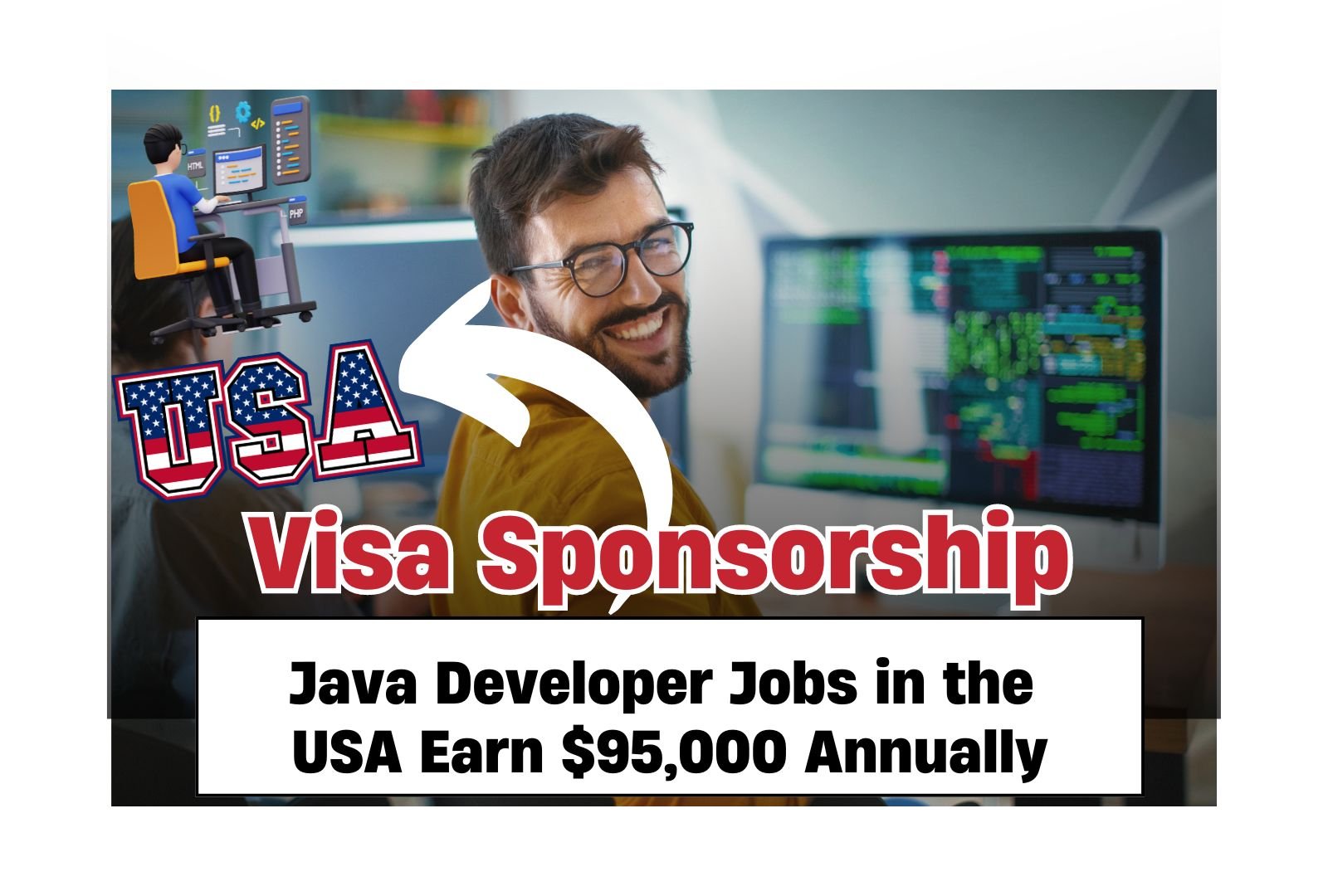 Java Developer Opportunities with Visa Sponsorship, Earn $95,000 Annually