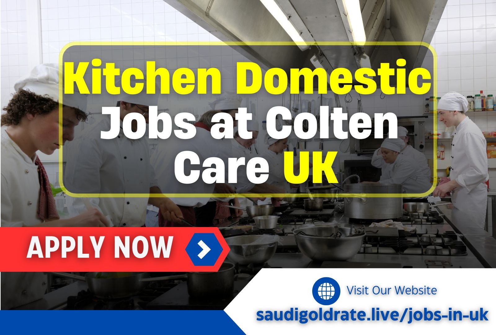 Kitchen Domestic Jobs at Colten Care for 2024 with Work Permit