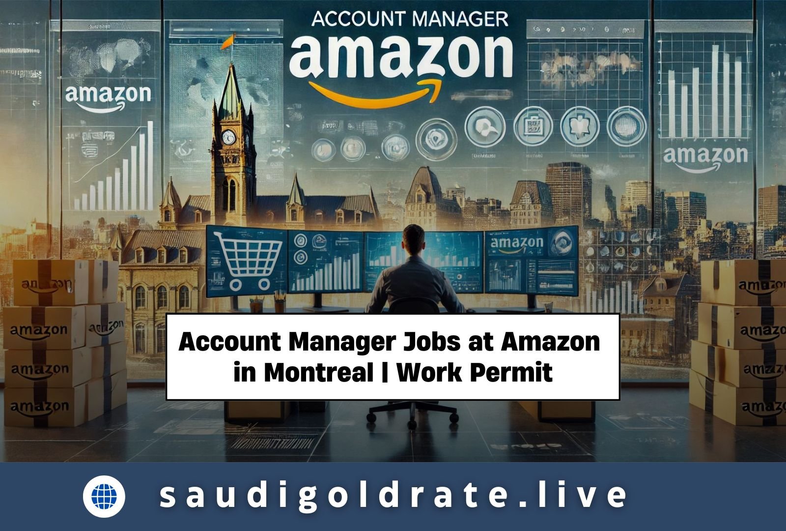 Account Manager Jobs at Amazon in Montreal | Work Permit