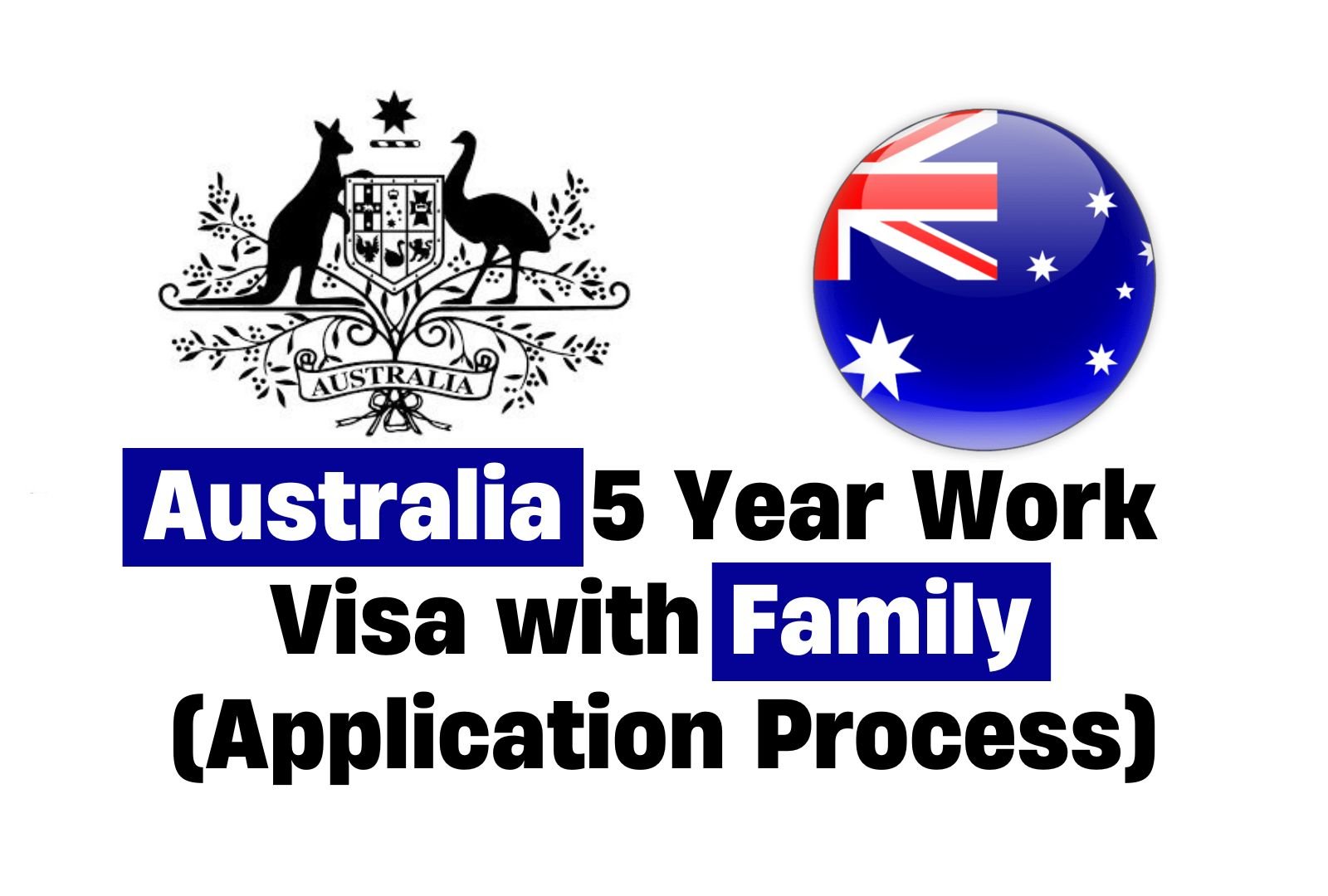 5-Year Work Visa in Australia with Family – Application Process Explained