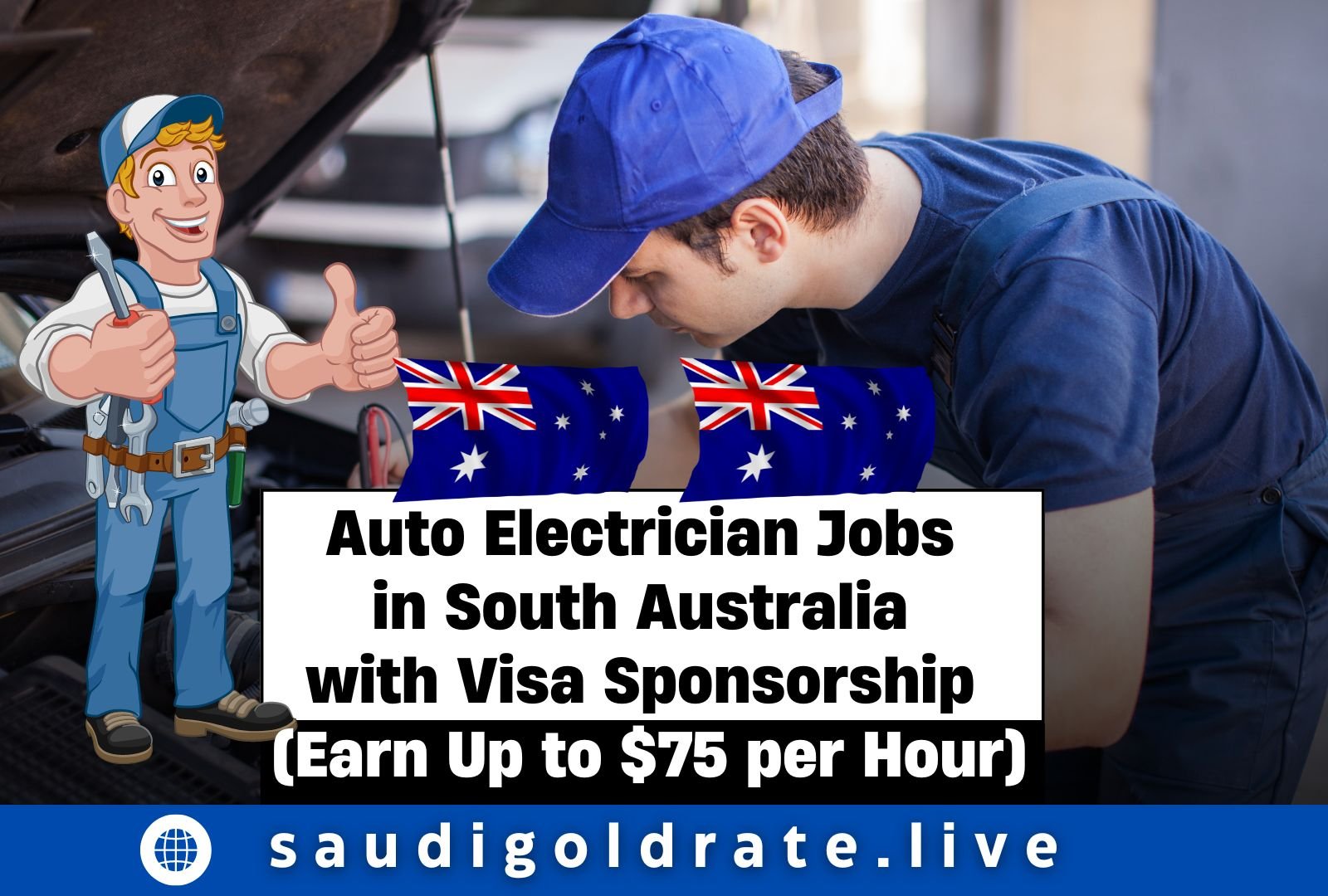 Auto Electrician Jobs in South Australia with Visa Sponsorship (Earn Up to $75 per Hour)