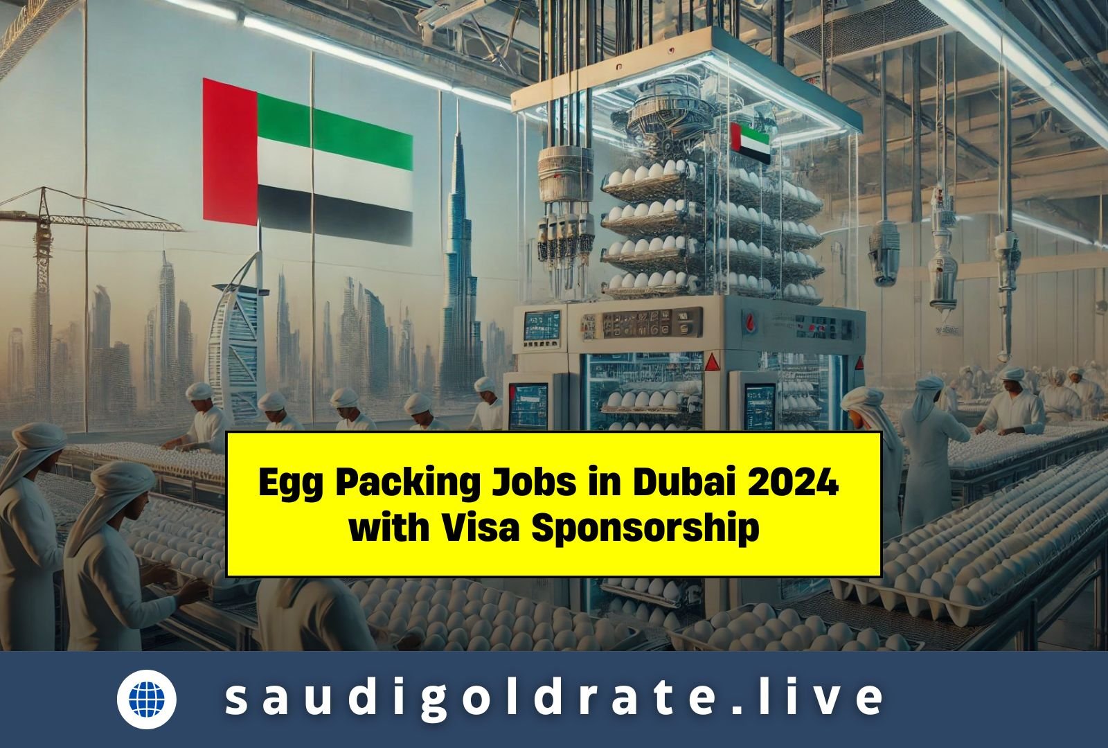 Egg Packing Jobs in Dubai 2024 with Visa Sponsorship - Apply Now