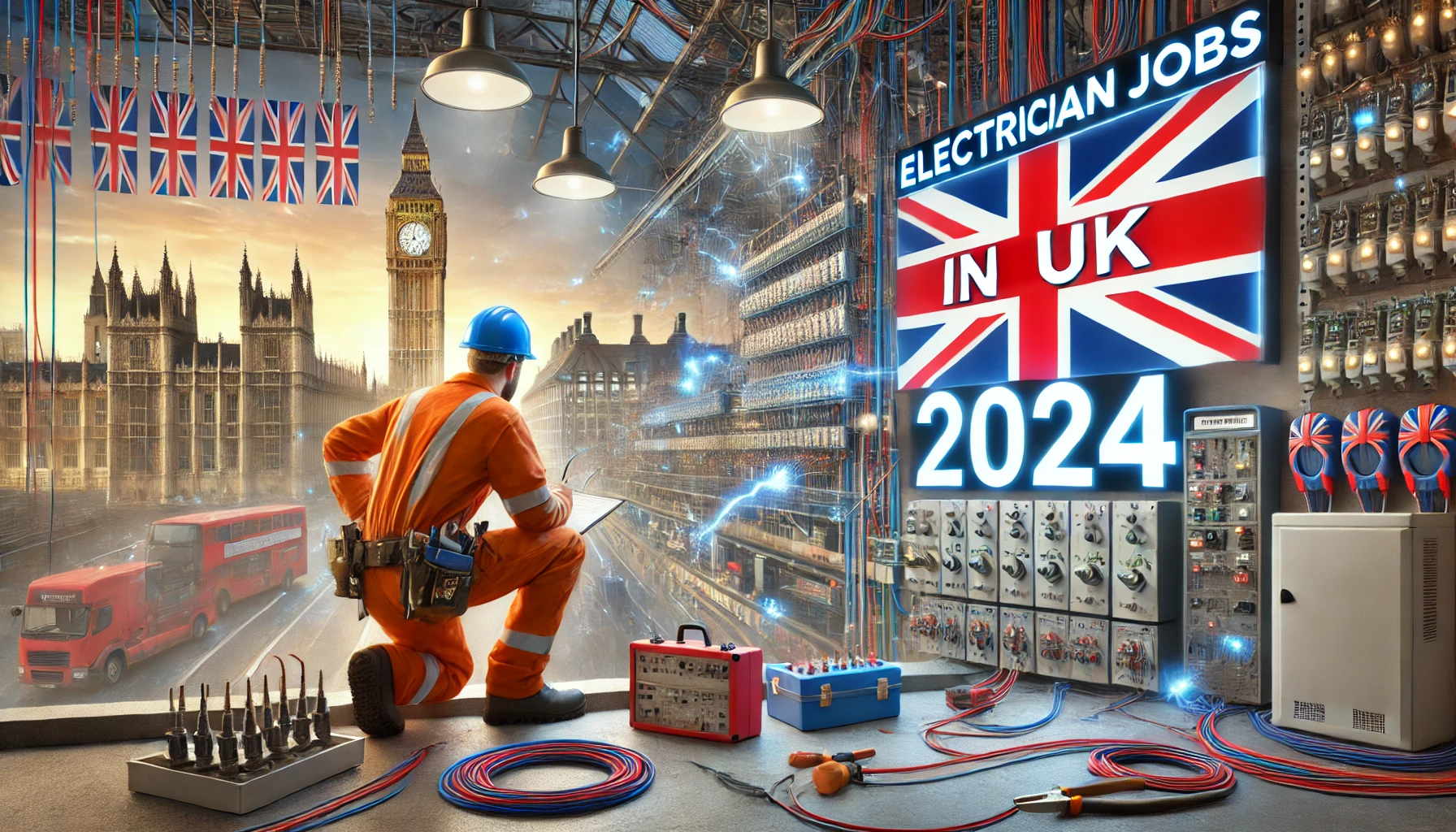 Electrician Jobs in the UK 2024 with Free Work Permit (£17.16 per hour) – Apply Now