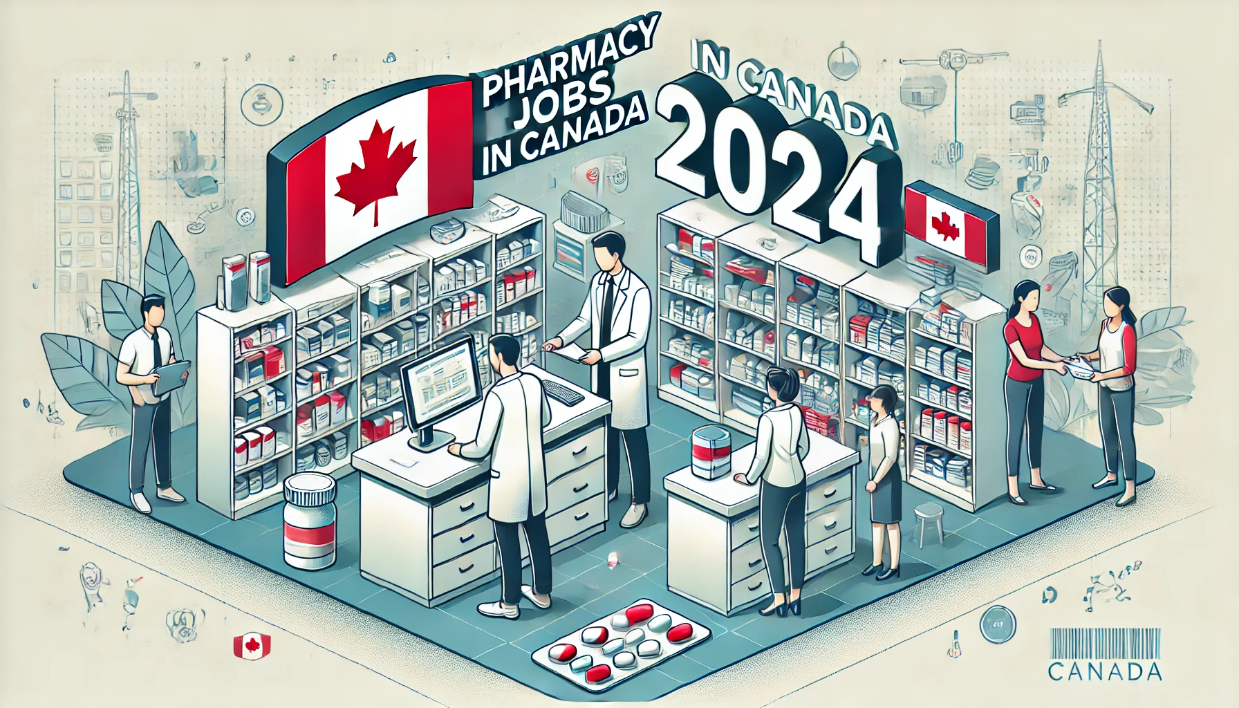 Pharmacy Jobs in Canada with Visa Sponsorship in 2024