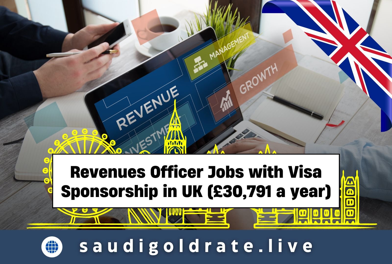 Revenues Officer Jobs with Visa Sponsorship in UK (£30,791 a year)