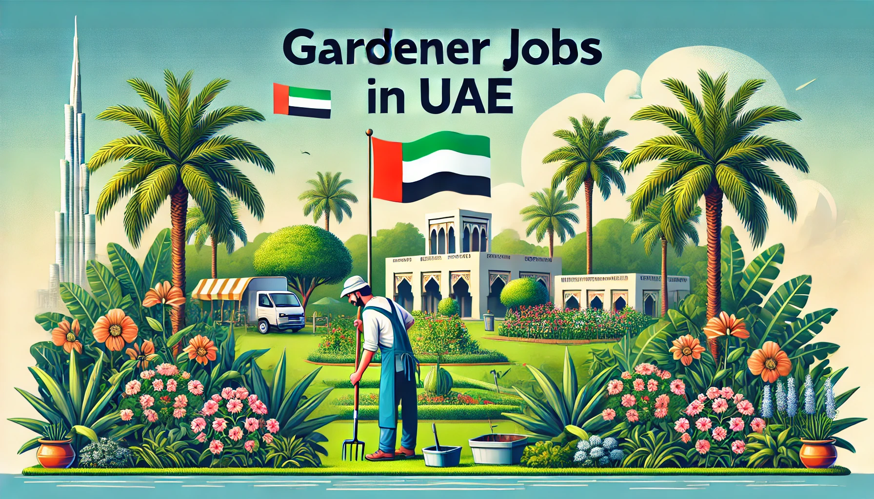 Visa Sponsorship Gardener Jobs in UAE for Foreigners