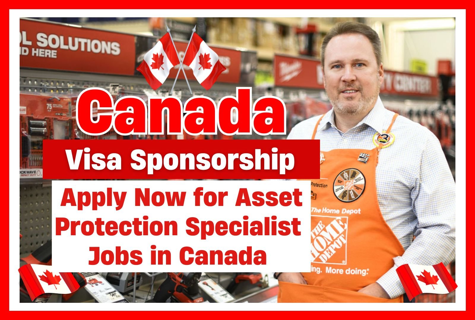 Apply Now for Asset Protection Specialist Jobs in Canada – Visa Sponsorship ($21.60–$29.60/Hour)