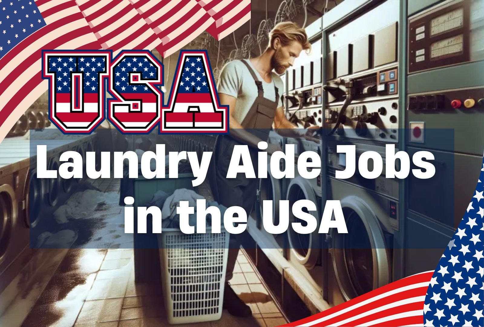 Laundry Aide Jobs in the USA with Visa Sponsorship 2024 ($22/Hour)