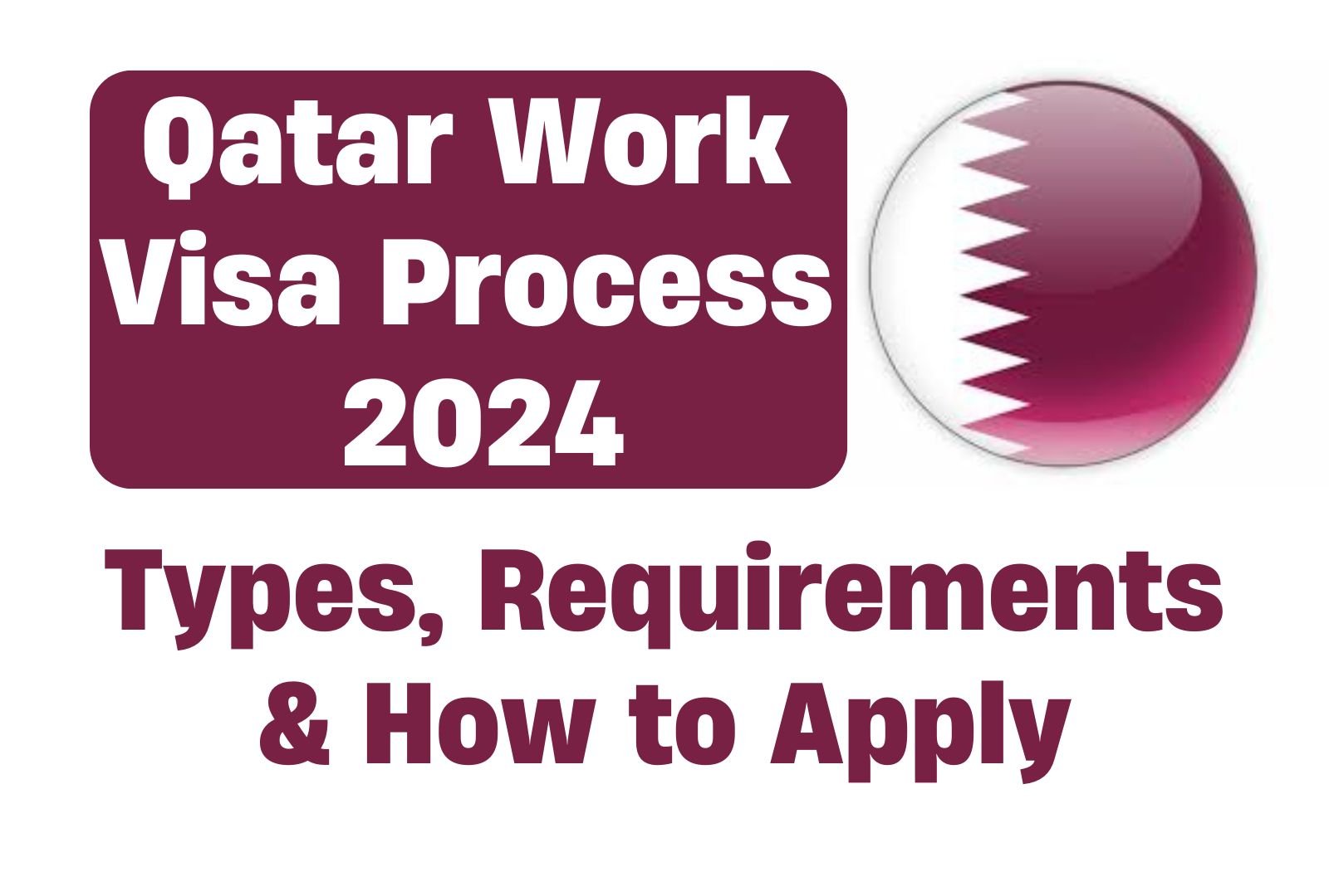 Qatar Work Visa Process September 2024: Types, Requirements & How to Apply