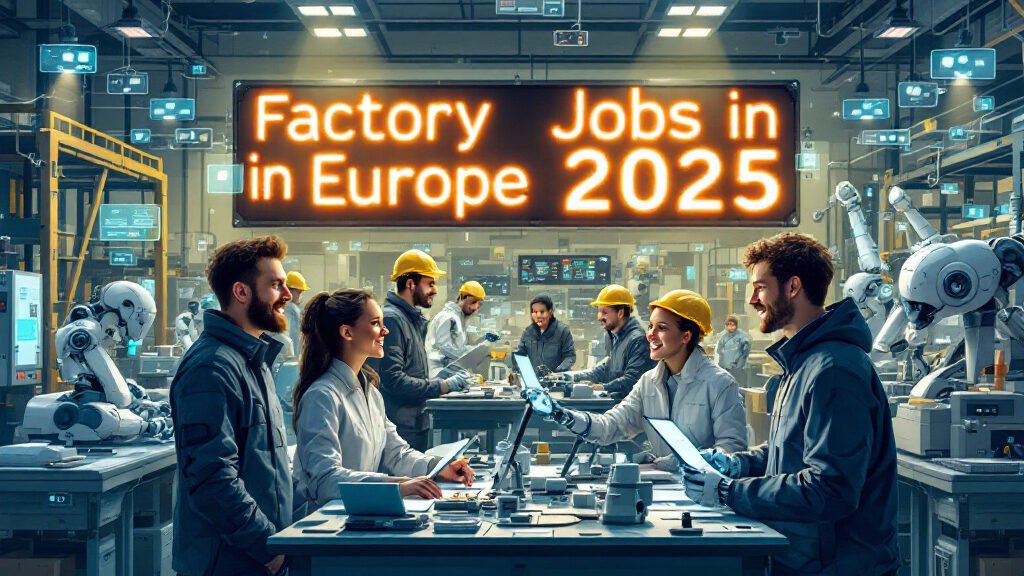 Factory Jobs in Europe 2025 – Visa Sponsorship